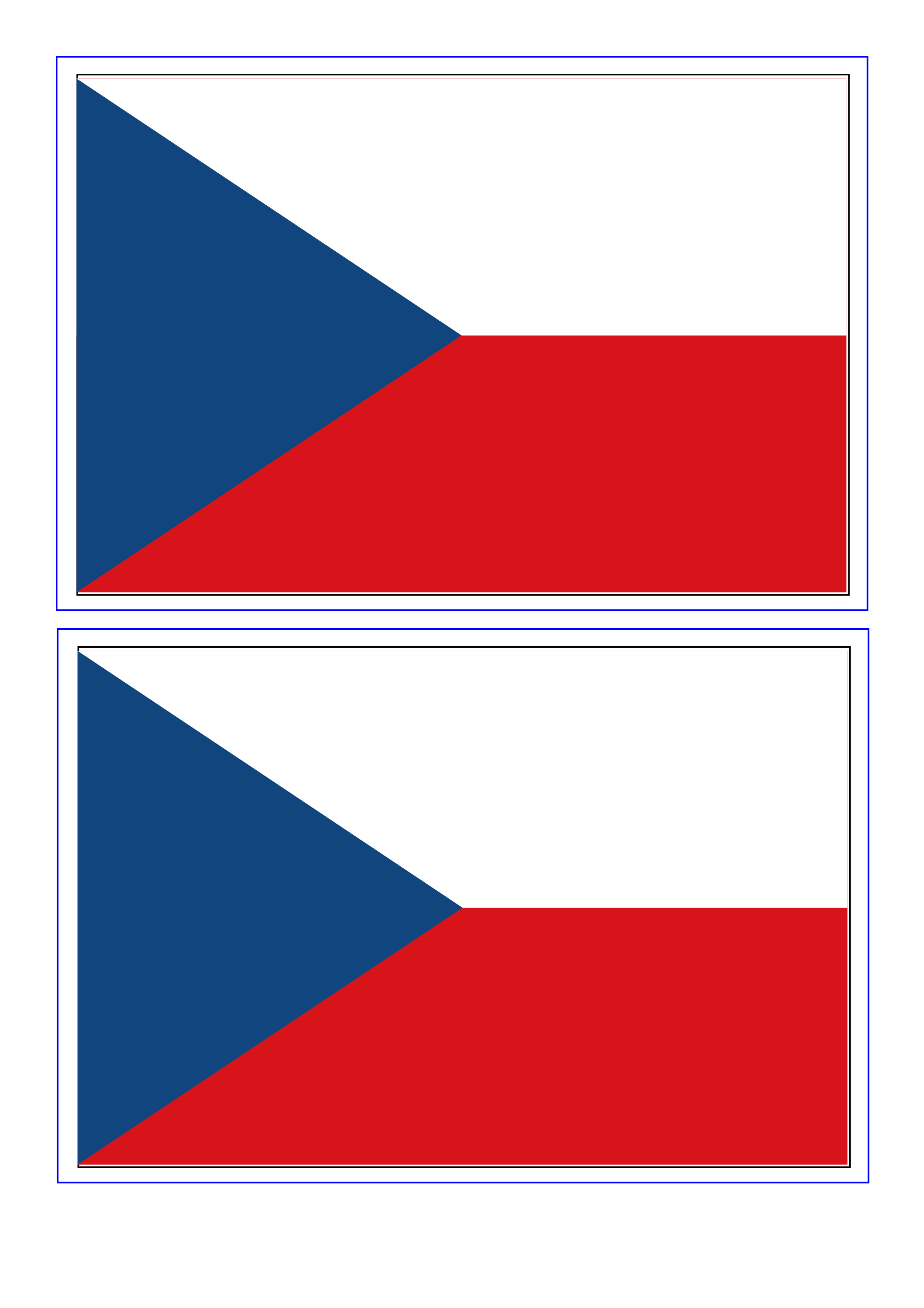 Czech Republic Flag Download Free PNG