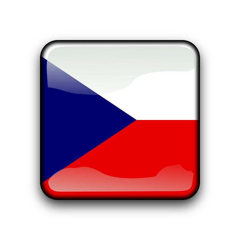 Czech Republic Flag Free PNG