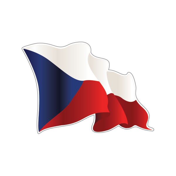 Czech Republic Flag Transparent File