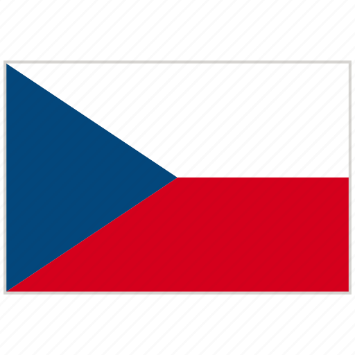 Czech Republic Flag Transparent Free PNG