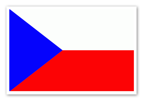 Czech Republic Flag Transparent Image