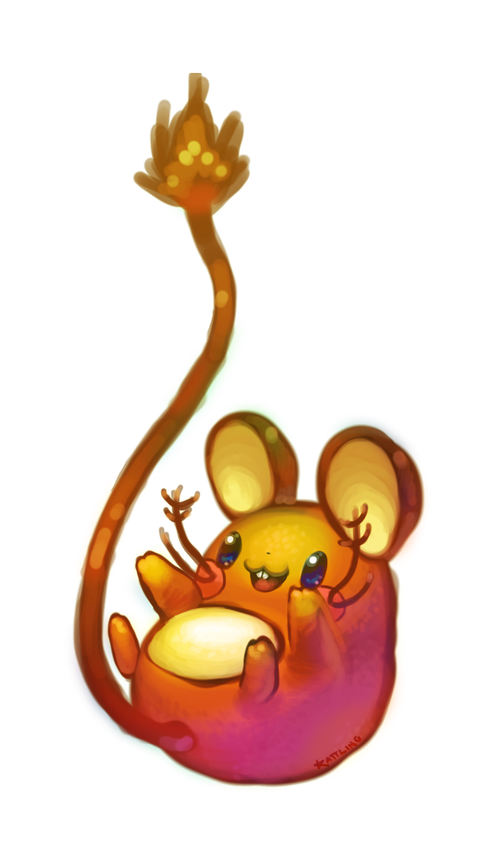 Dedenne Pokemon Background PNG Image