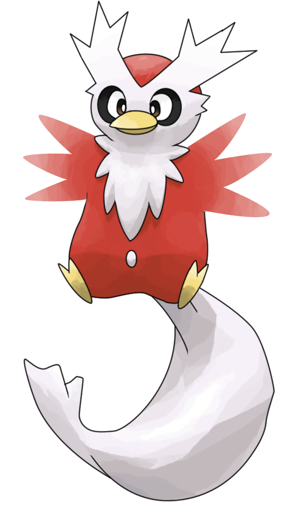 Delibird Pokemon PNG Pic Background