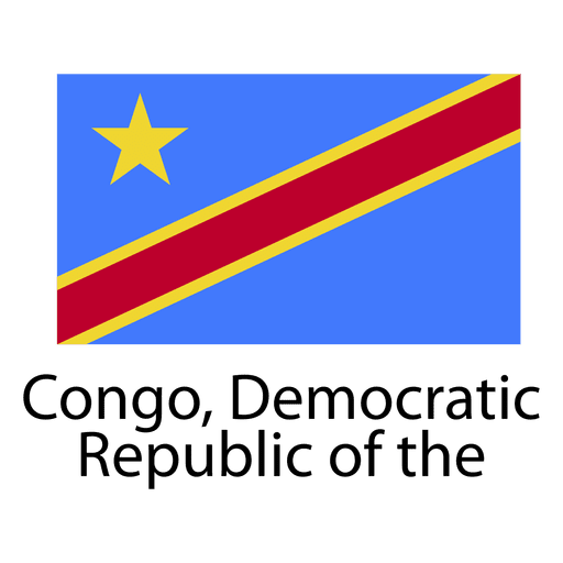 Democratic Republic of The Congo Flag Free PNG