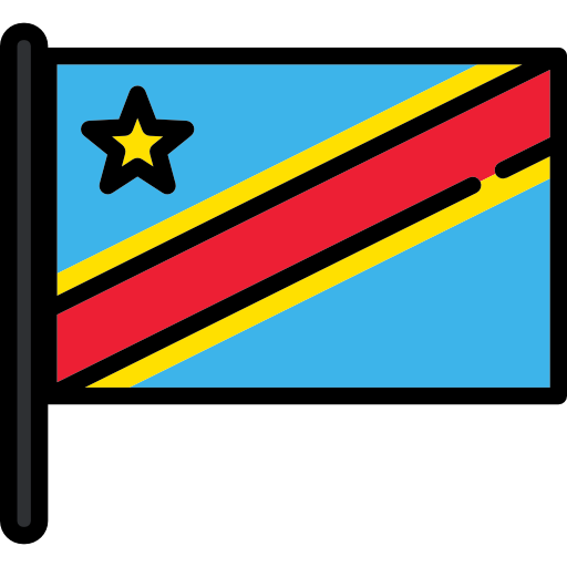 Democratic Republic of The Congo Flag Transparent Free PNG