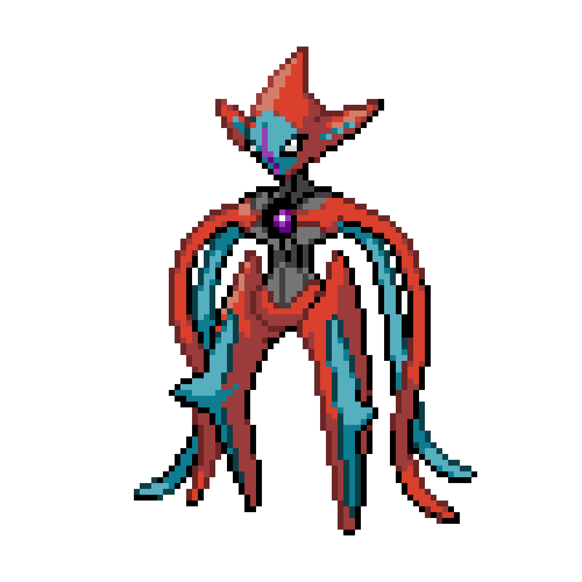 Deoxys Pokemon PNG Clipart Background