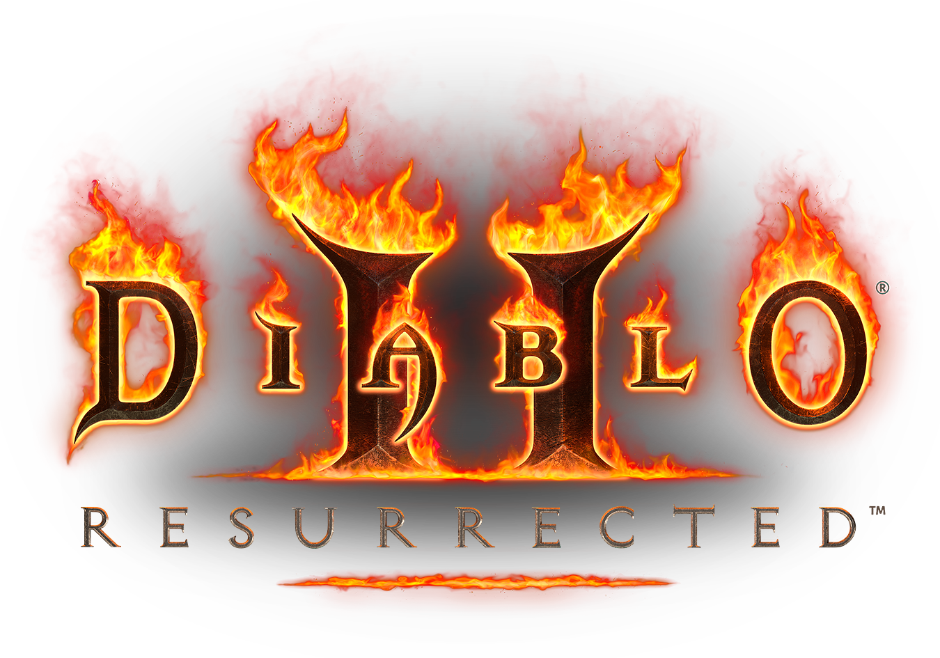 Diablo II Logo Background PNG