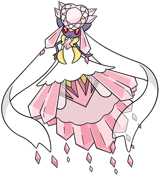 Diancie Pokemon PNG HD Images
