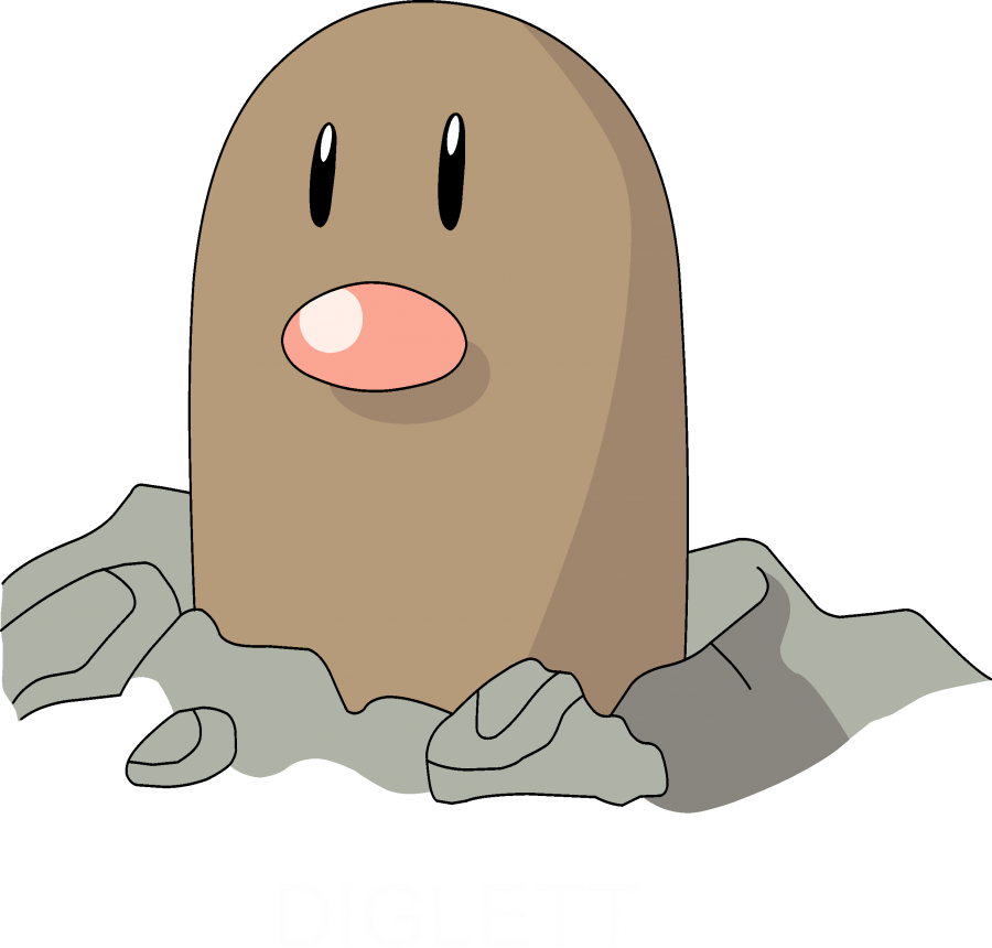 Diglett Pokemon PNG Images HD