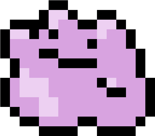 Ditto Pokemon Transparent Free PNG