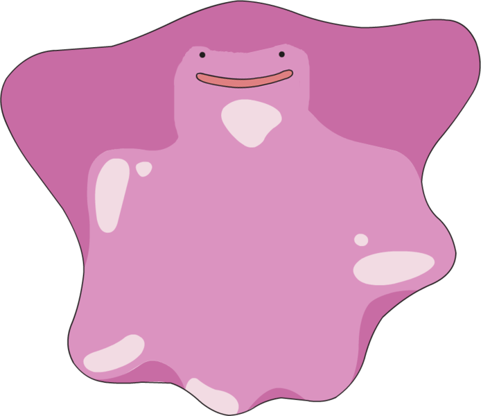 Ditto Pokemon Transparent PNG