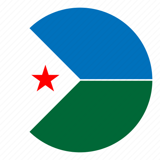 Djibouti Flag Transparent Background