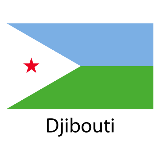 Djibouti Flag Transparent Free PNG