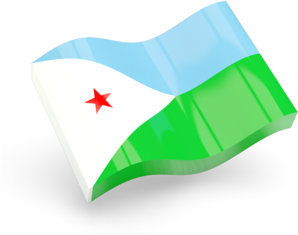 Djibouti Flag Transparent PNG