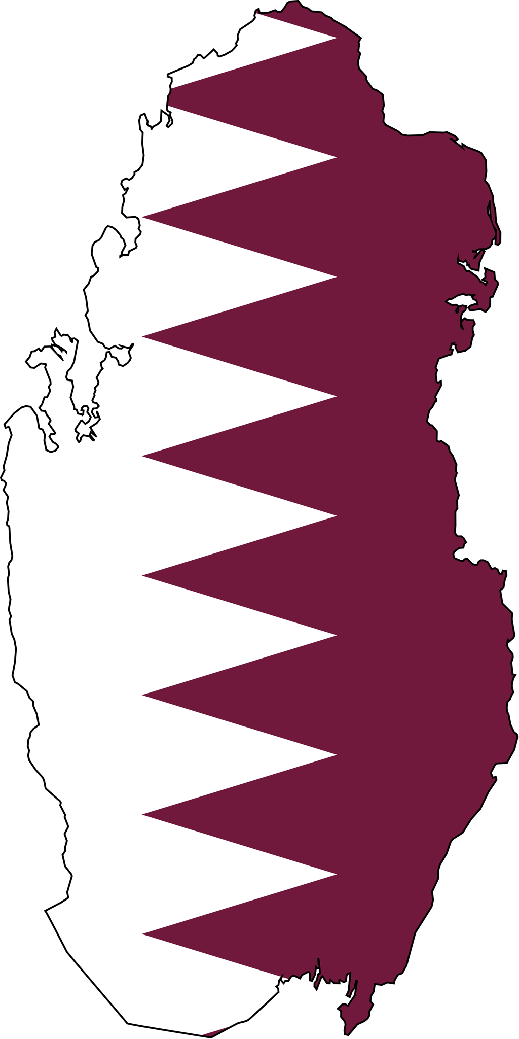 Doha Flag PNG Images HD