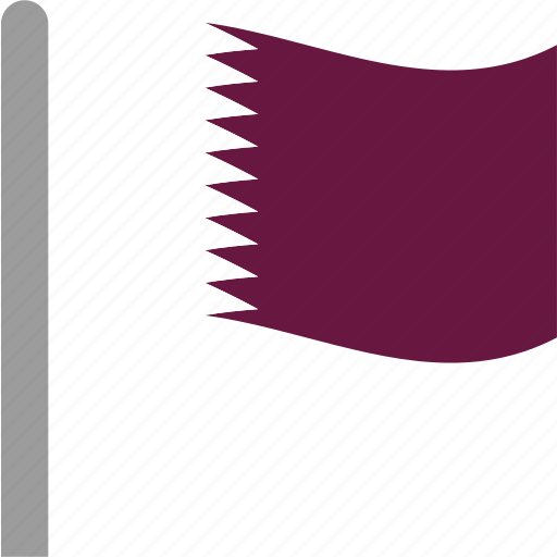 Doha Flag Transparent PNG