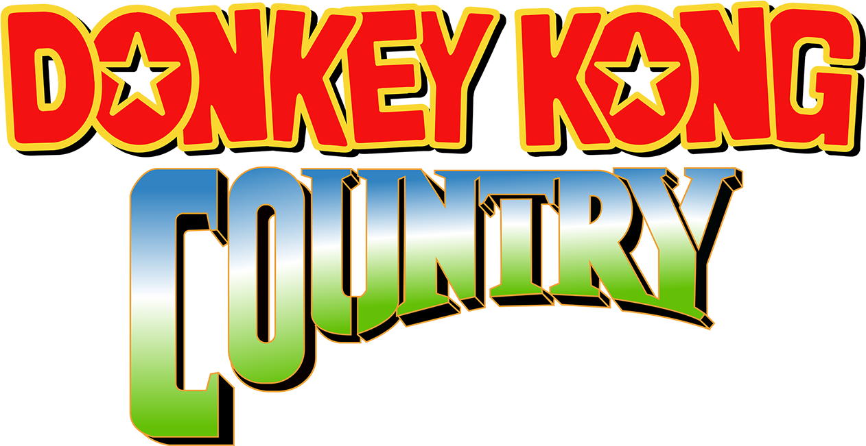Donkey Kong Logo PNG Background