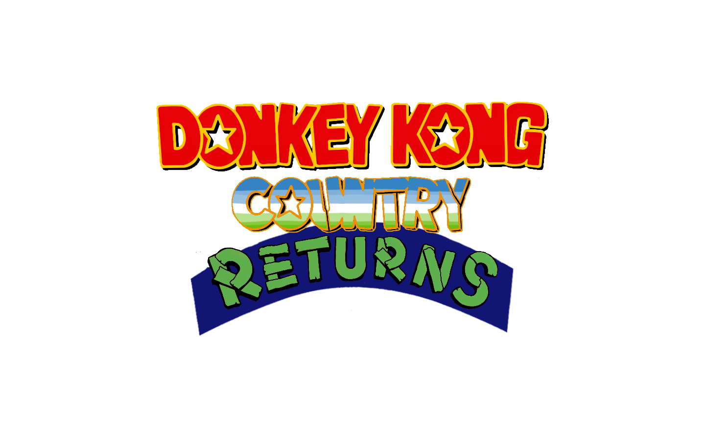 Donkey Kong Logo PNG Clipart Background