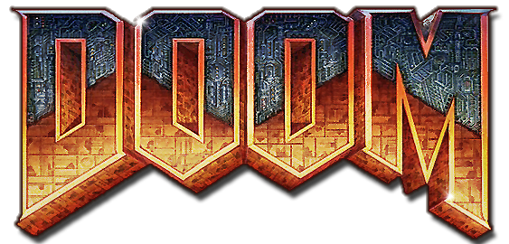 Doom Logo Background PNG Image