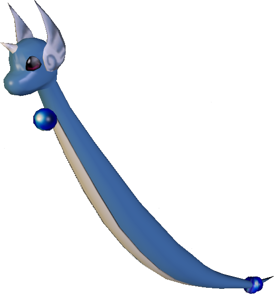 Dragonair Pokemon PNG Clipart Background
