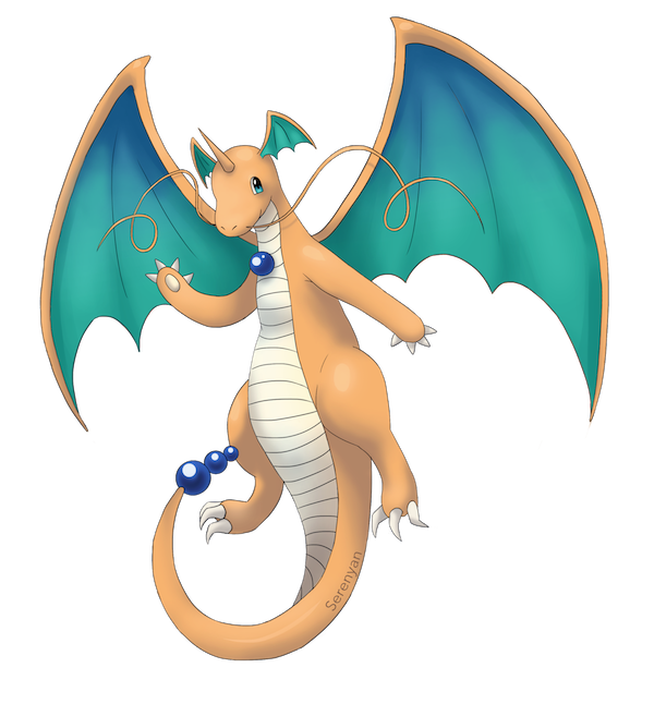 Dragonite Pokemon PNG Free File Download