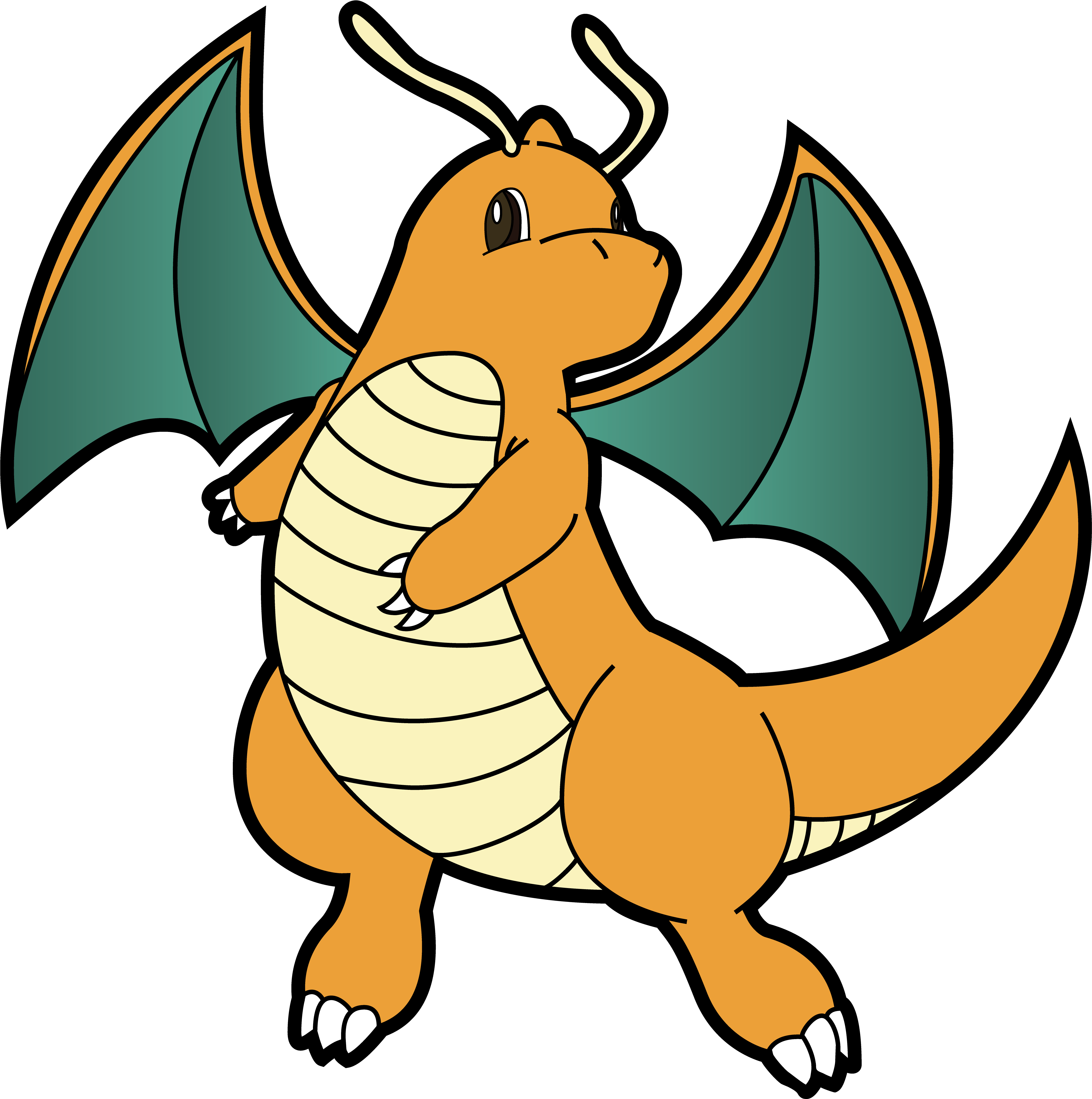 Dragonite Pokemon Transparent Image