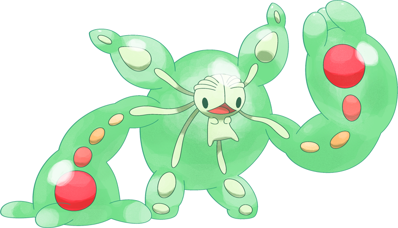 Duosion Pokemon Background PNG