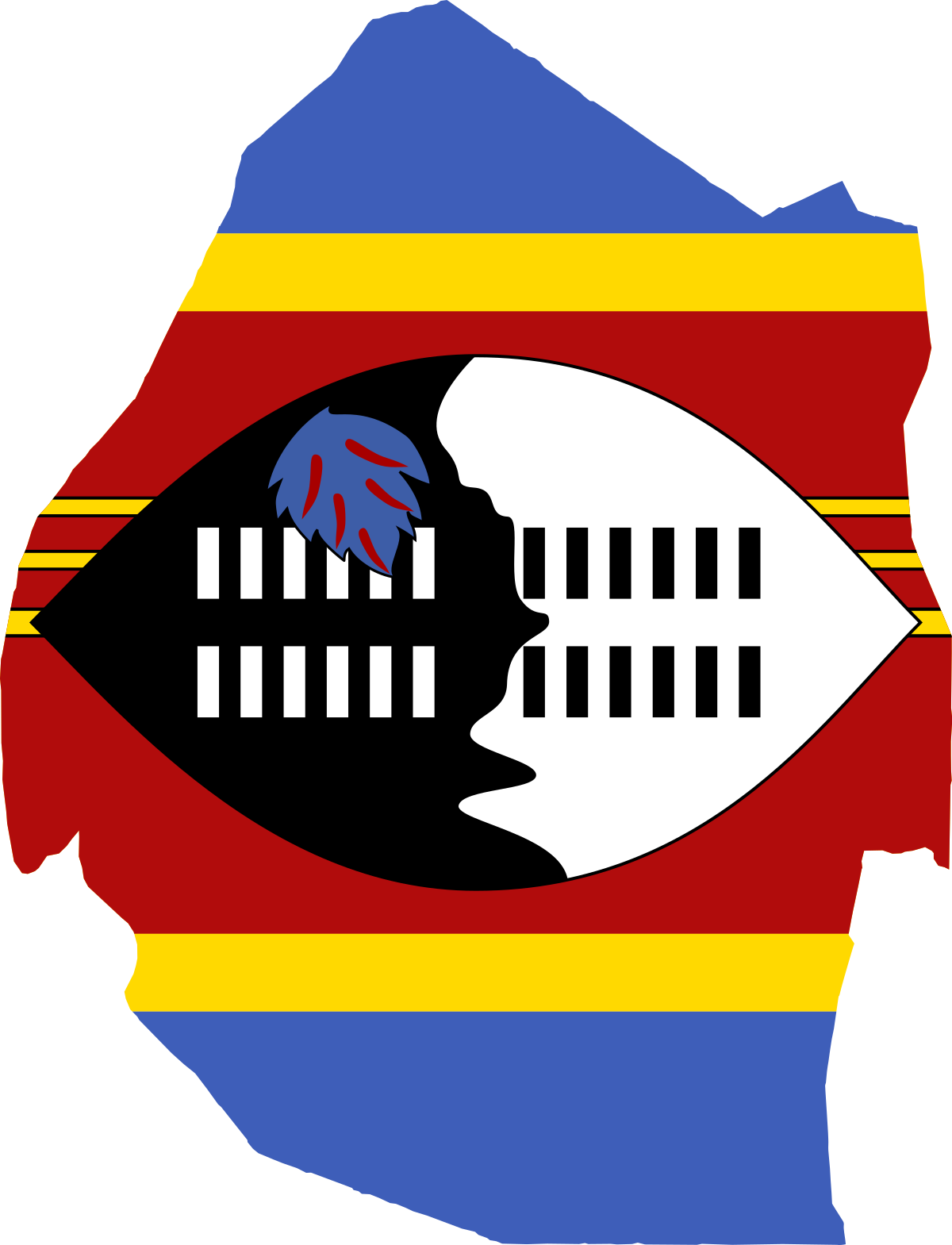 ESwatini Flag PNG Clipart Background
