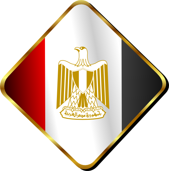 Egypt Flag Transparent PNG