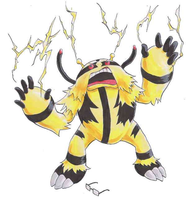 Electivire Pokemon PNG Clipart Background