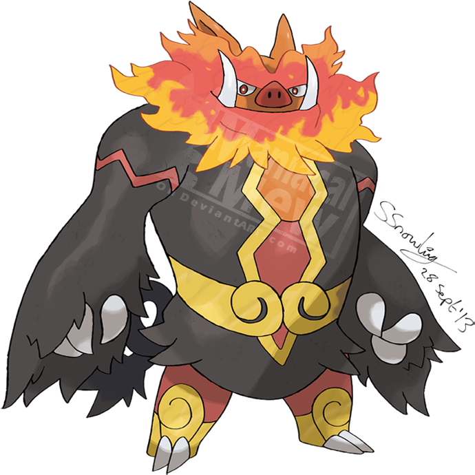 Emboar Pokemon PNG HD Images