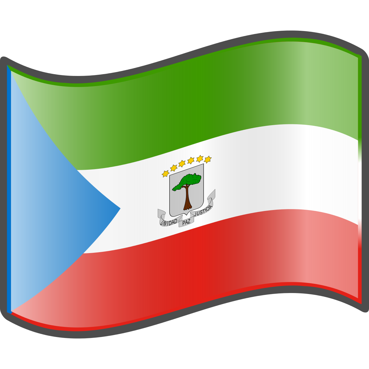 Equatorial Guinea Flag PNG Clipart Background