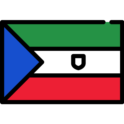 Equatorial Guinea Flag PNG HD Quality