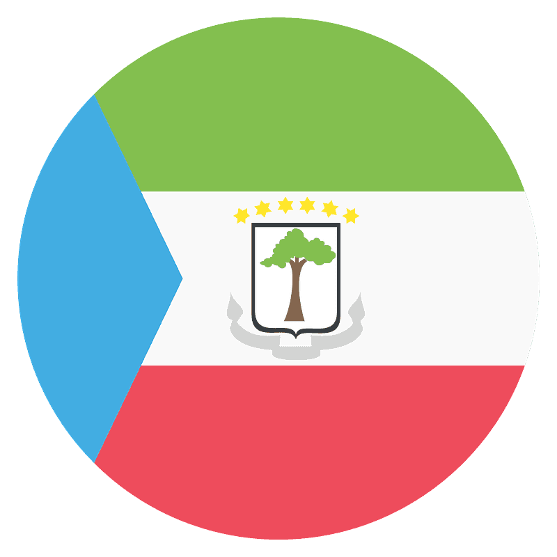 Equatorial Guinea Flag Transparent Image