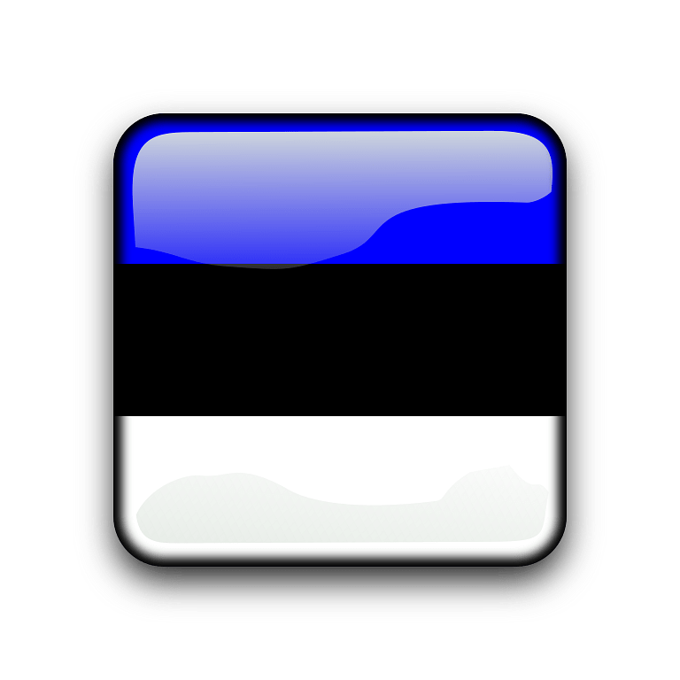 Estonia Flag Transparent Image