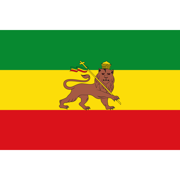 Ethiopia Flag No Background