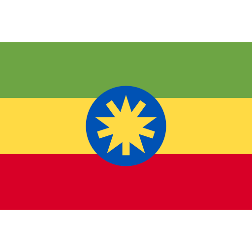 Ethiopia Flag Transparent Background