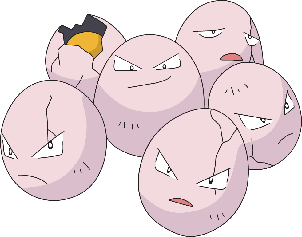 Exeggcute Pokemon PNG HD Images