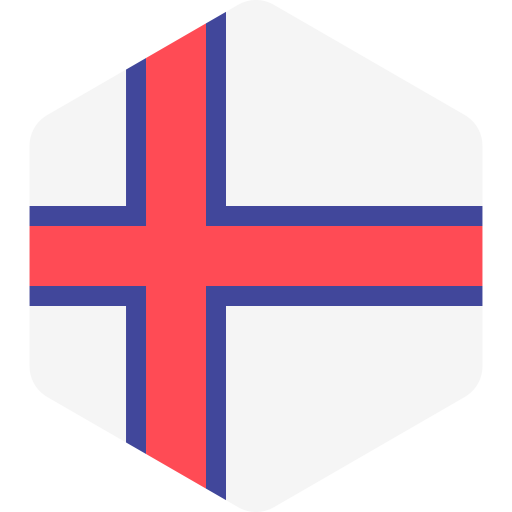 Faroe Islands Flag Background PNG Image