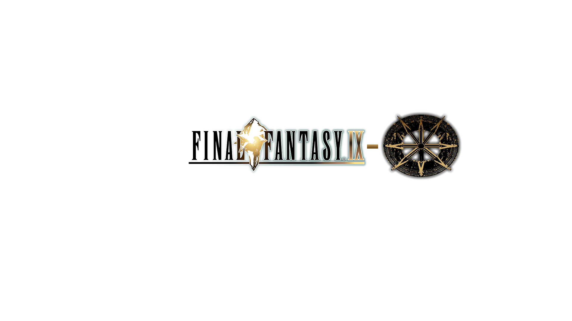 Final Fantasy IX Logo Background PNG