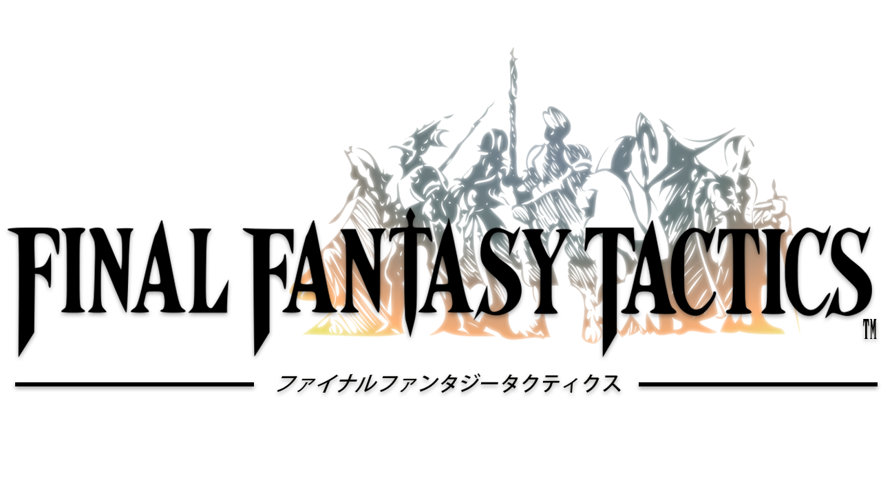 Final Fantasy Tactics Logo PNG Background