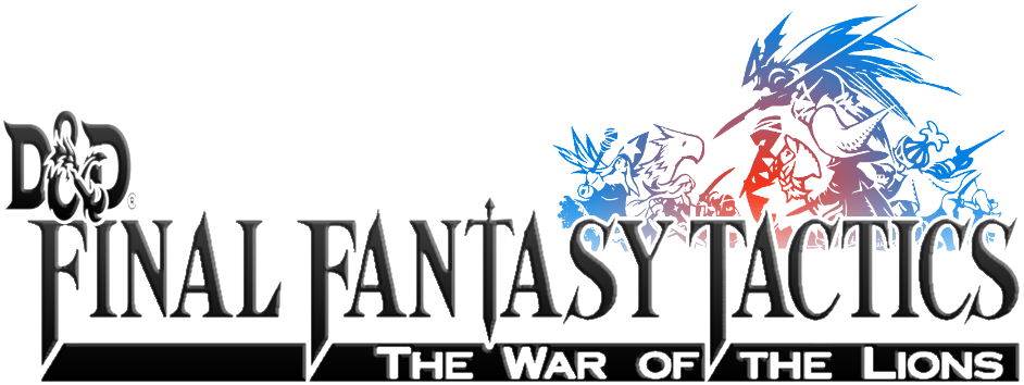 Final Fantasy Tactics Logo PNG HD Quality