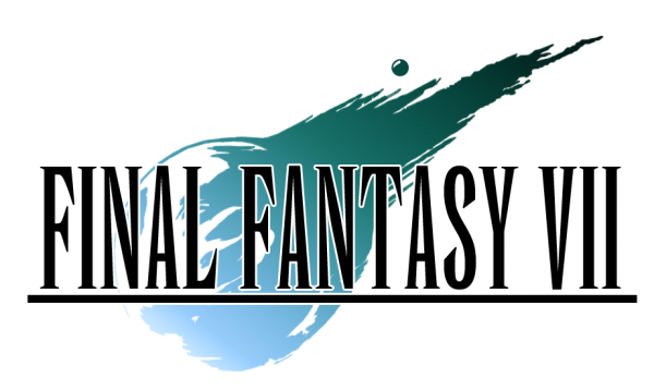 Final Fantasy VII Logo PNG Background Clip Art