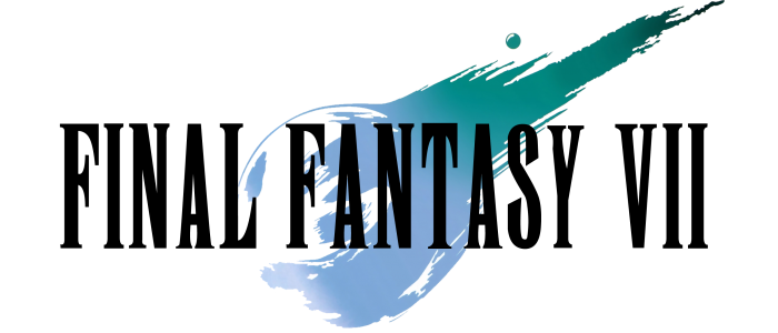 Final Fantasy VII Logo Transparent Images