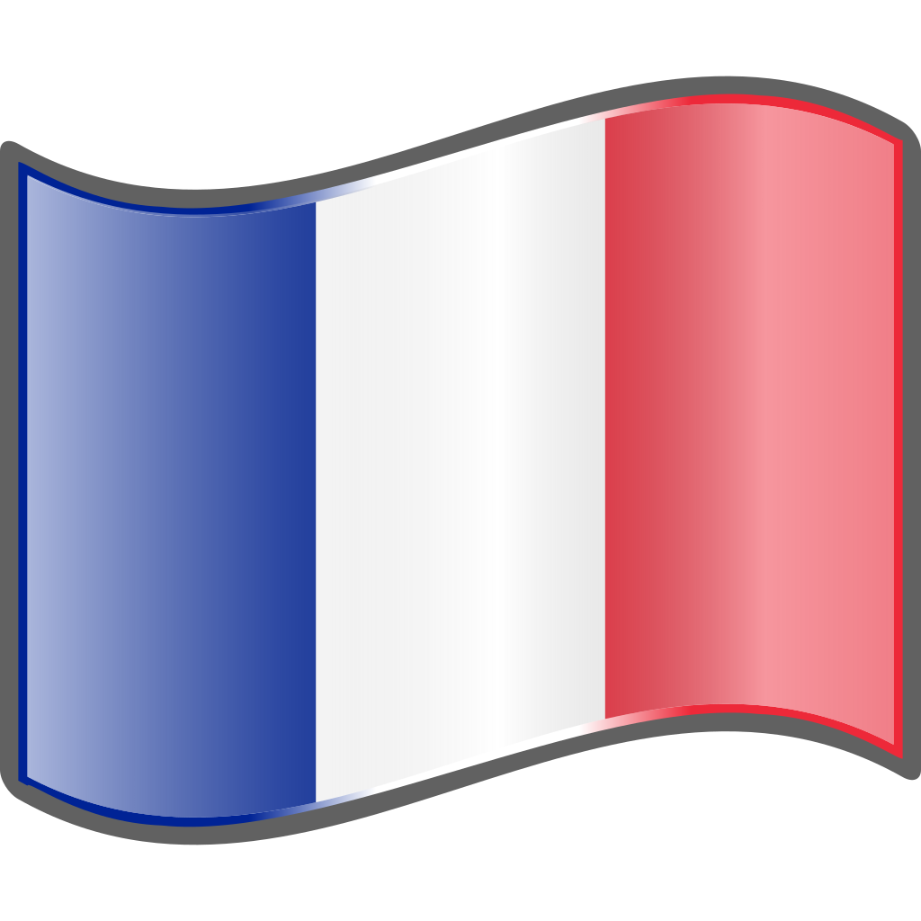 France Flag Transparent Background