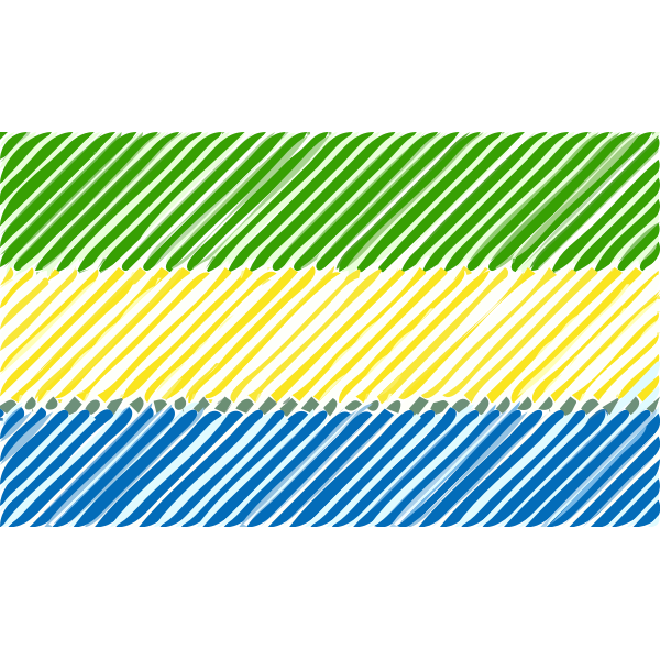 Gabon Flag Download Free PNG