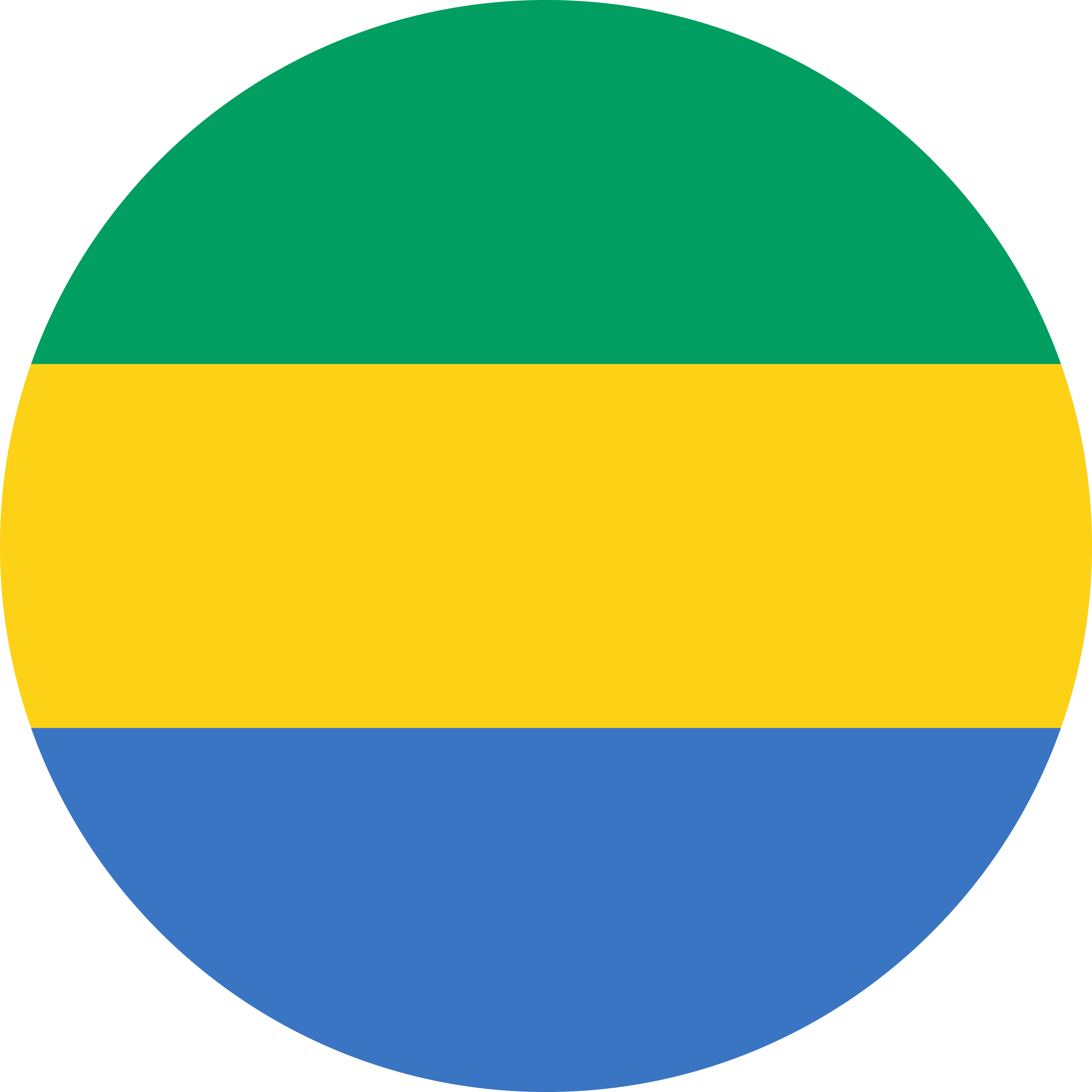 Gabon Flag Transparent Background