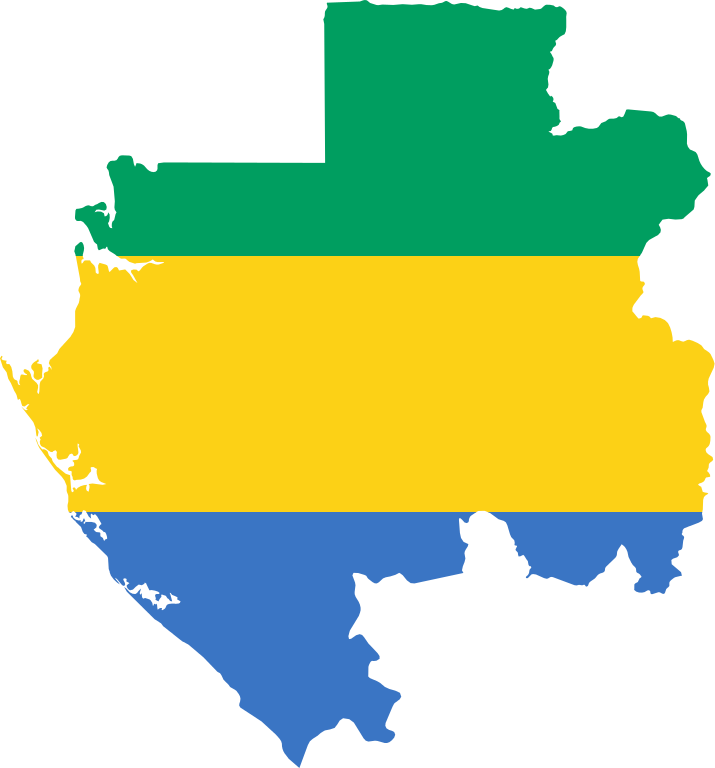 Gabon Flag Transparent File