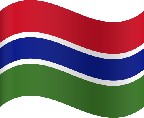 Gambia Flag No Background