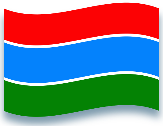 Gambia Flag PNG Clipart Background